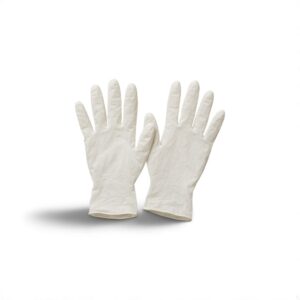 latex examination powder free gloves