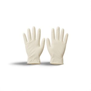 sterile surgrical powdered gloves